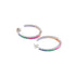 Rainbow Hoop Earrings - Endelins